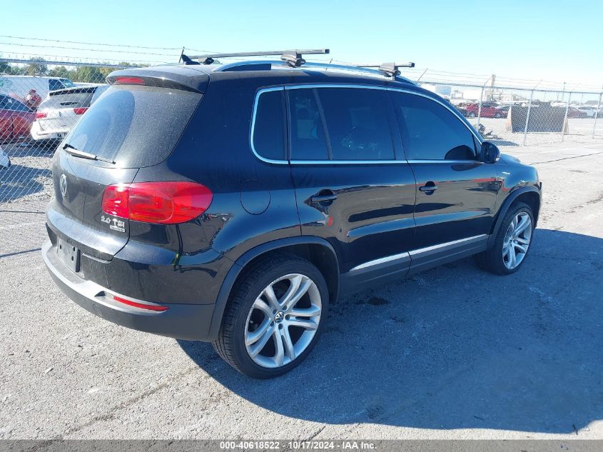 2012 Volkswagen Tiguan S/Se/Sel VIN: WVGBV7AX2CW562574 Lot: 40618522