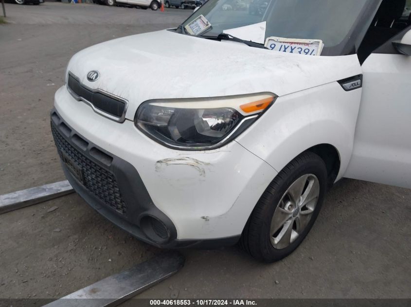 2015 Kia Soul VIN: KNDJN2A22F7174735 Lot: 40618553