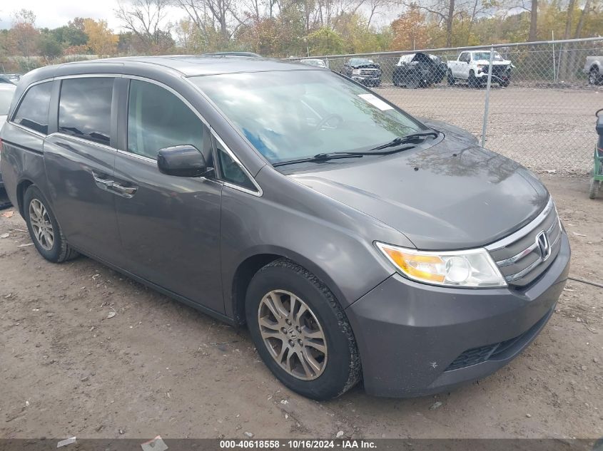 2012 Honda Odyssey Ex-L VIN: 5FNRL5H65CB044991 Lot: 40618558