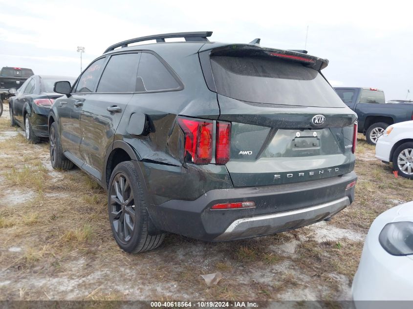 2021 Kia Sorento Ex VIN: 5XYRHDLF9MG067686 Lot: 40618564