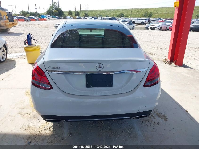 2017 Mercedes-Benz C 300 Luxury/Sport VIN: WDDWF4JB3HR295690 Lot: 40618566