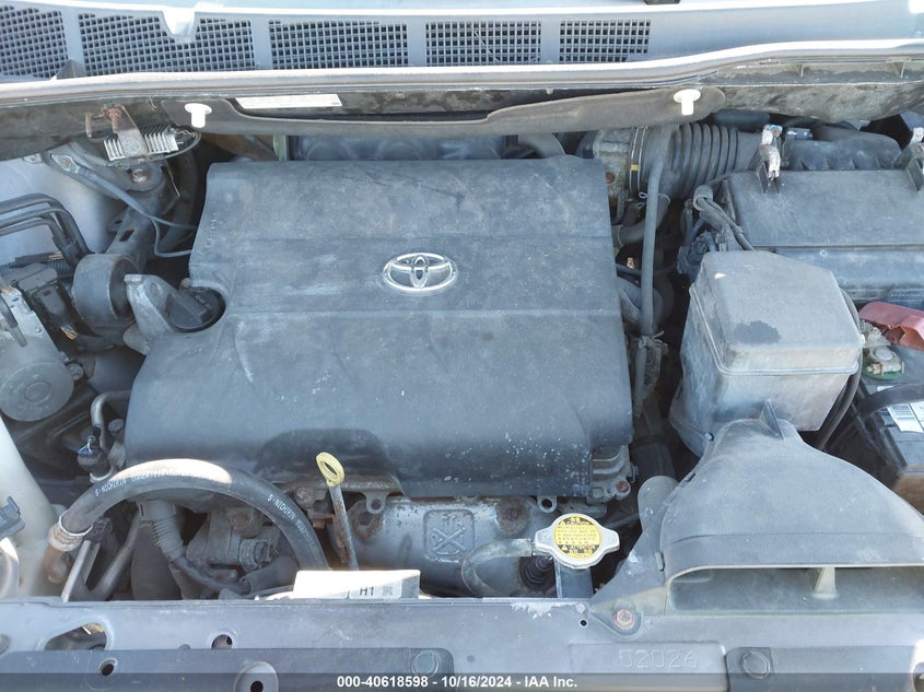 2012 Toyota Sienna Base V6 7 Passenger VIN: 5TDZK3DC1CS279595 Lot: 40618598