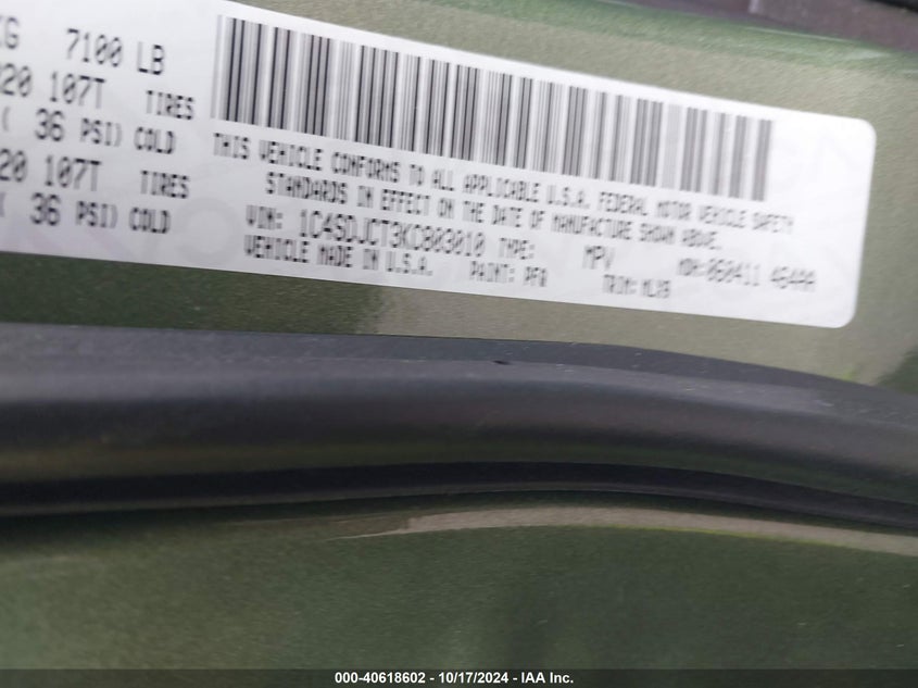 2019 DODGE DURANGO R/T AWD - 1C4SDJCT3KC803010