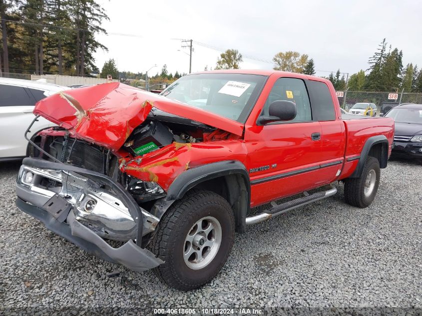 1998 Dodge Ram 1500 St VIN: 1B7HF13ZXWJ135605 Lot: 40618605