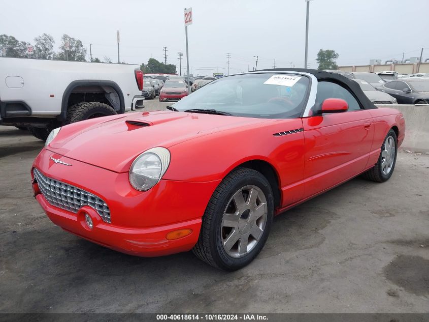 2002 Ford Thunderbird VIN: 1FAHP60A42Y106326 Lot: 40618614