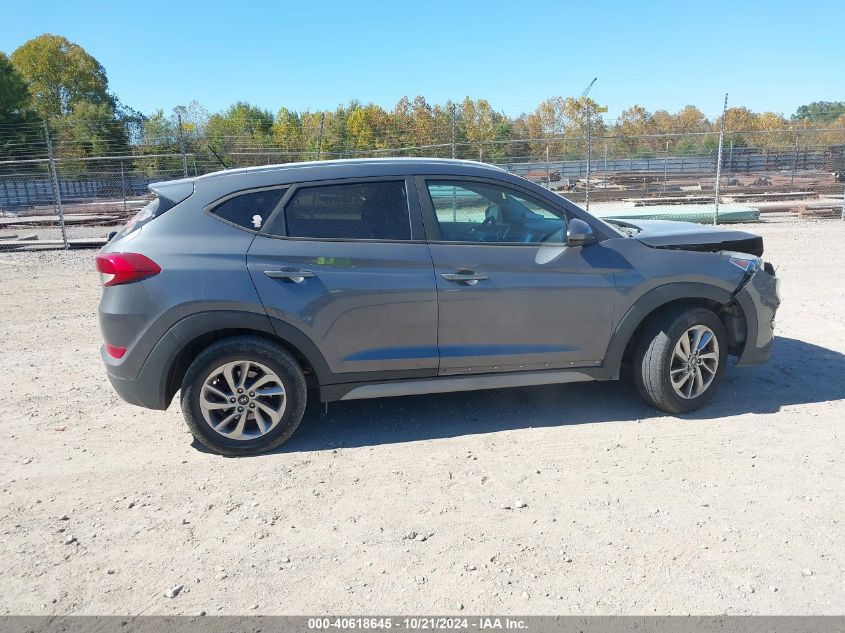 2017 Hyundai Tucson Se VIN: KM8J33A40HU474030 Lot: 40618645