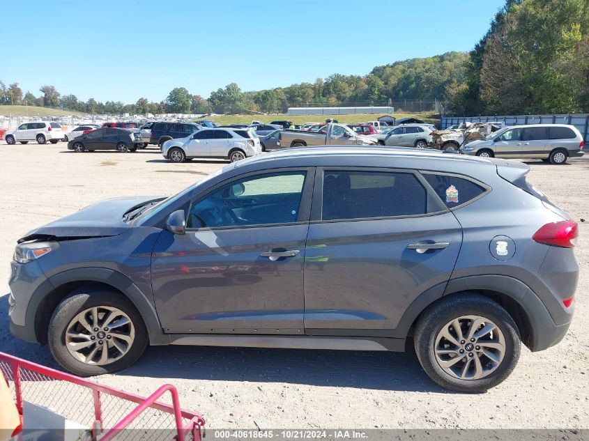 2017 Hyundai Tucson Se VIN: KM8J33A40HU474030 Lot: 40618645