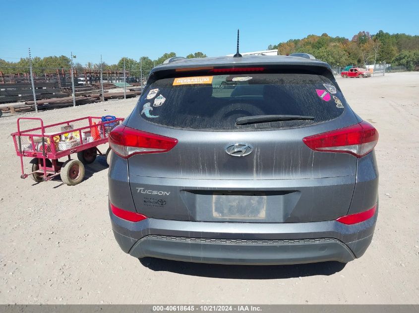 2017 Hyundai Tucson Se VIN: KM8J33A40HU474030 Lot: 40618645