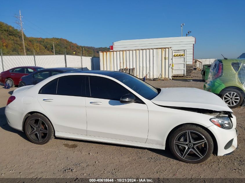 2018 Mercedes-Benz C 300 4Matic VIN: 55SWF4KB8JU260128 Lot: 40618646