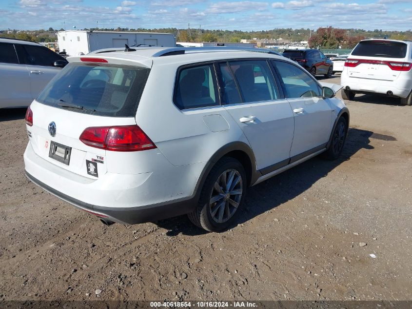 2017 Volkswagen Golf Alltrack Tsi S/Tsi Se/Tsi Sel VIN: 3VWH17AU4HM517415 Lot: 40618654