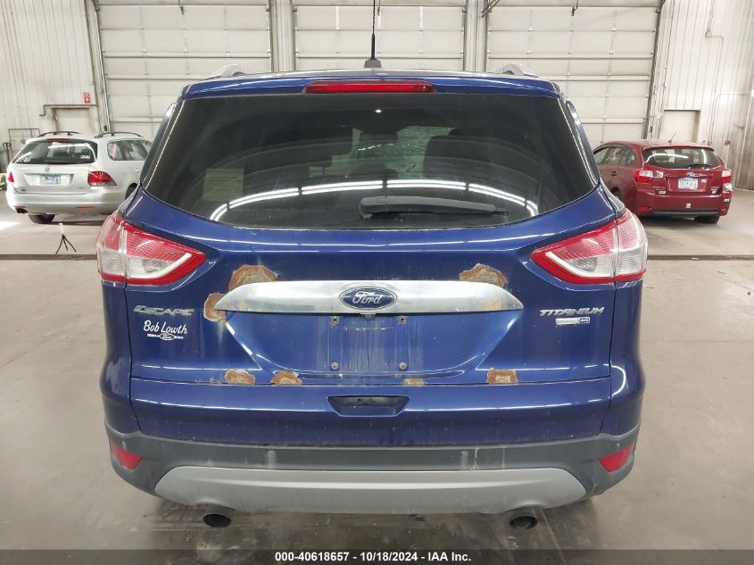 2014 Ford Escape Titanium VIN: 1FMCU9J90EUE49791 Lot: 40618657