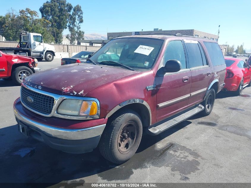 2001 Ford Expedition Xlt VIN: 1FMRU15LX1LA89320 Lot: 40618702