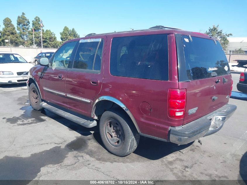 2001 Ford Expedition Xlt VIN: 1FMRU15LX1LA89320 Lot: 40618702