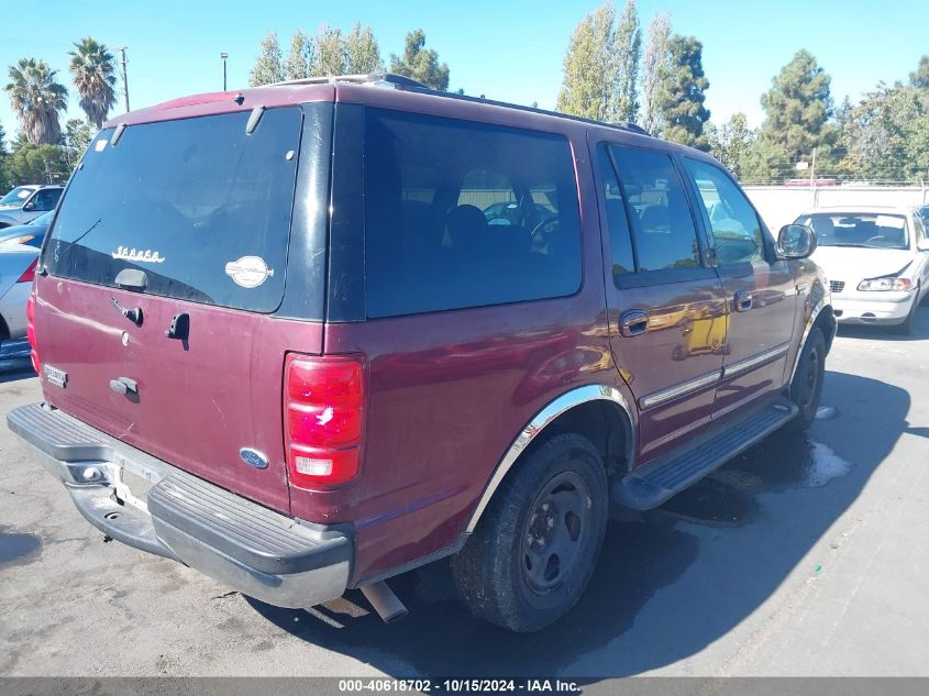 2001 Ford Expedition Xlt VIN: 1FMRU15LX1LA89320 Lot: 40618702