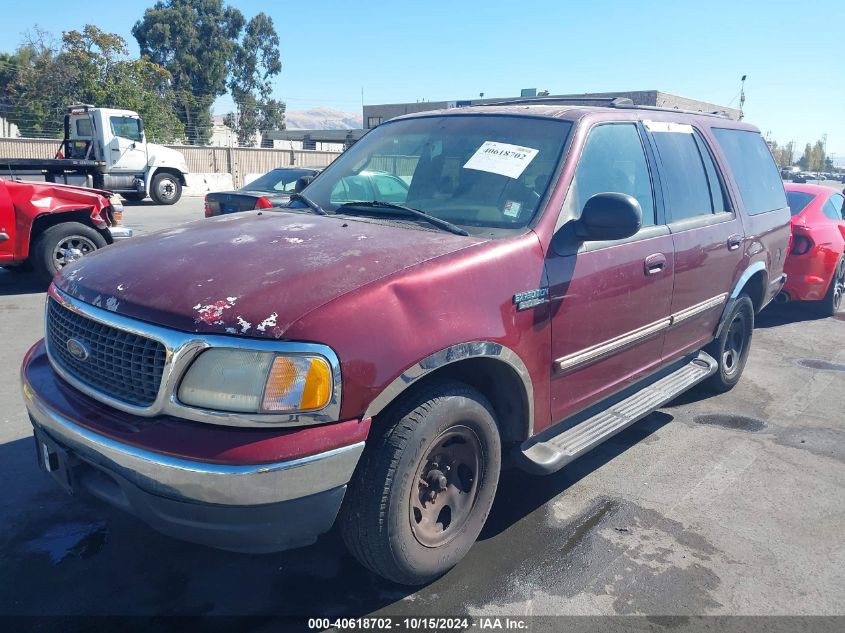 2001 Ford Expedition Xlt VIN: 1FMRU15LX1LA89320 Lot: 40618702