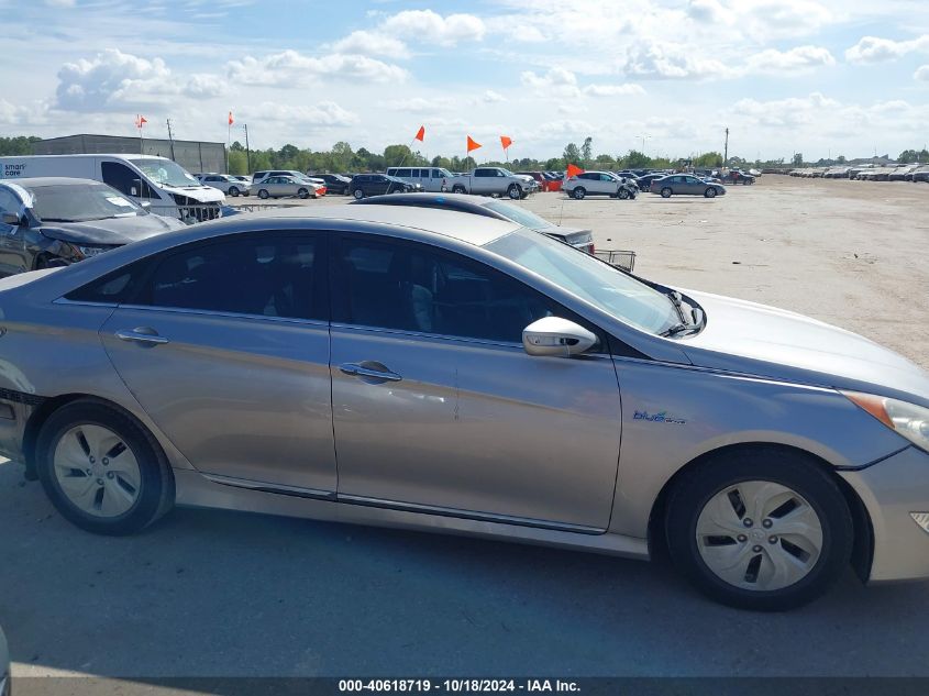 2013 Hyundai Sonata Hybrid VIN: KMHEC4A42DA093346 Lot: 40618719