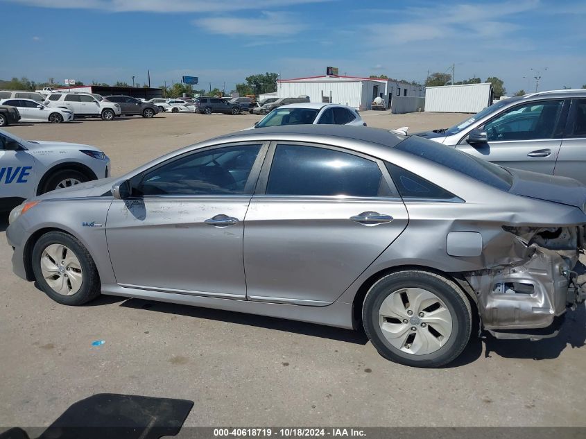 2013 Hyundai Sonata Hybrid VIN: KMHEC4A42DA093346 Lot: 40618719