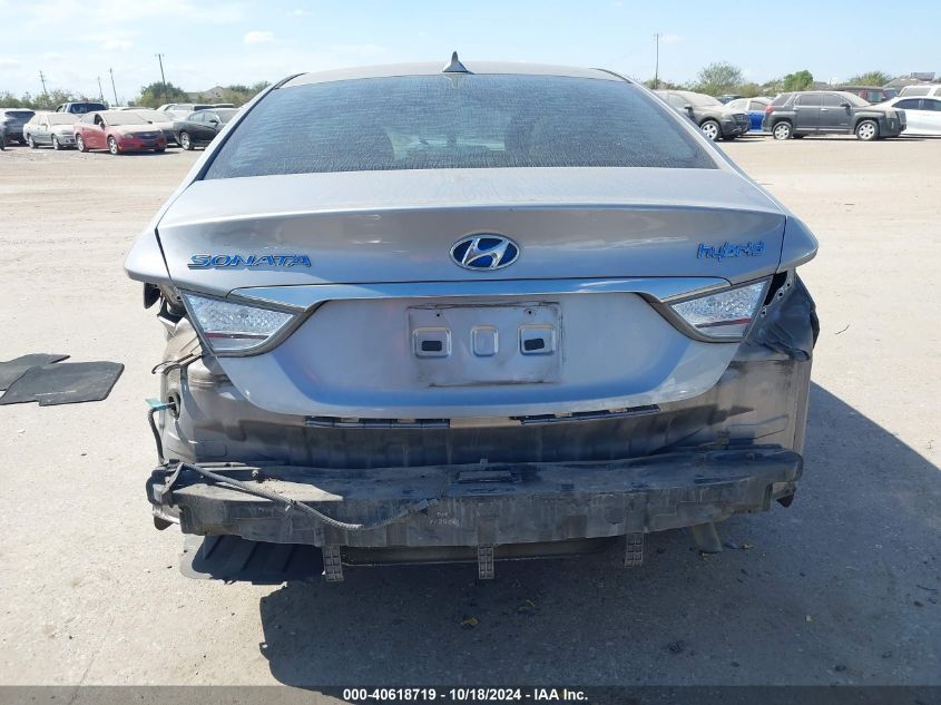 2013 Hyundai Sonata Hybrid VIN: KMHEC4A42DA093346 Lot: 40618719