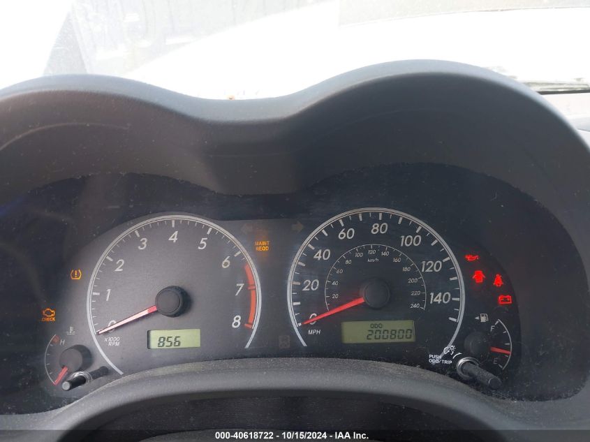 2009 Toyota Corolla VIN: 1NXBU40E39Z104791 Lot: 40618722