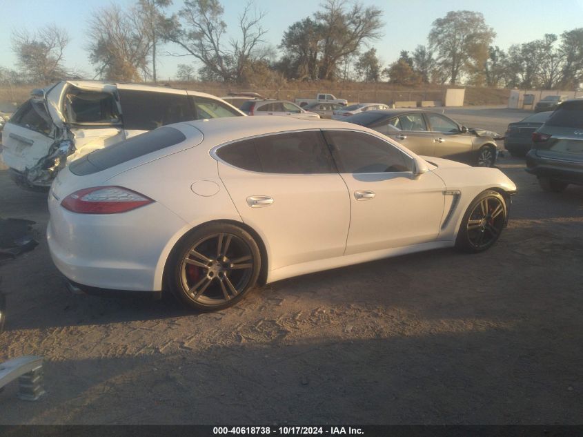 2012 Porsche Panamera Turbo VIN: WP0AC2A79CL090125 Lot: 40618738