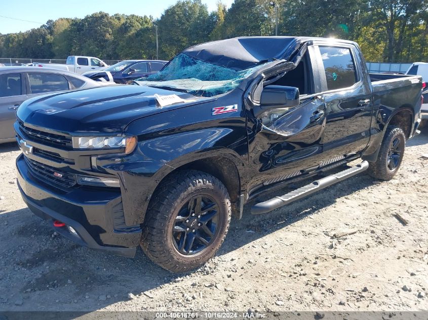 2021 Chevrolet Silverado 1500 4Wd Short Bed Lt Trail Boss VIN: 3GCPYFED3MG217291 Lot: 40618761