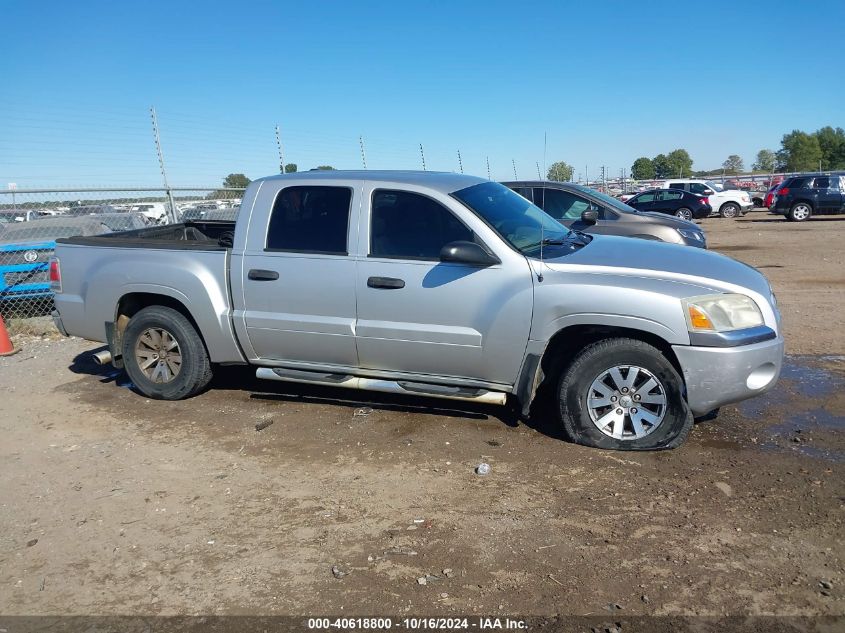 2007 Mitsubishi Raider Ls VIN: 1Z7HC28K57S126207 Lot: 40618800