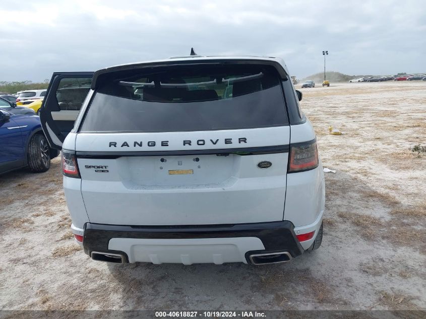 2020 Land Rover Range Rover Sport Hse Dynamic VIN: SALWR2SE7LA894980 Lot: 40618827