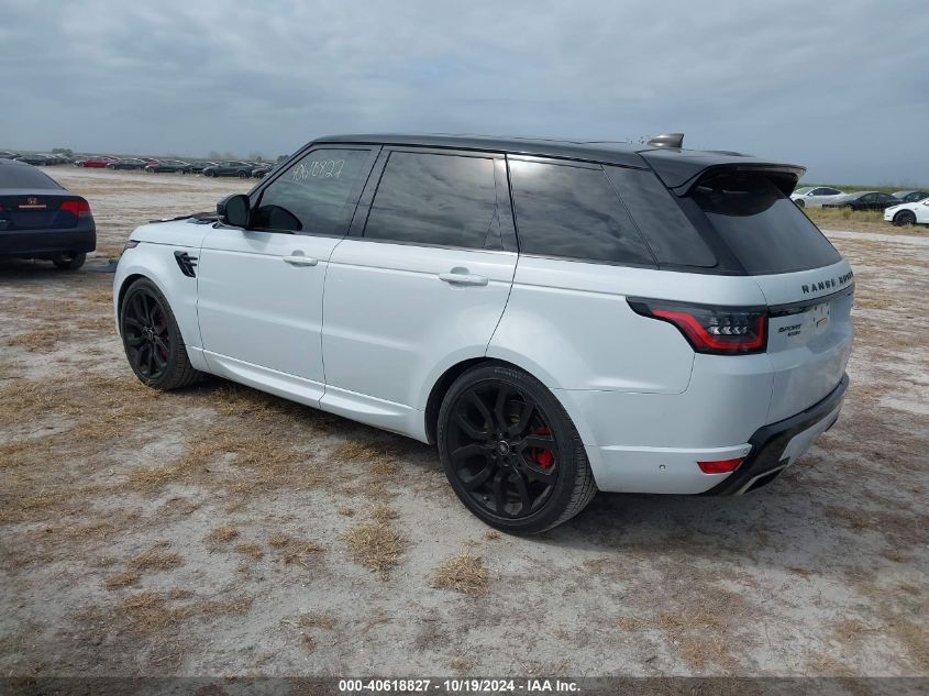 2020 Land Rover Range Rover Sport Hse Dynamic VIN: SALWR2SE7LA894980 Lot: 40618827