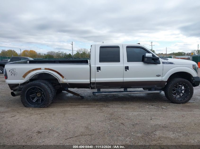 2016 Ford F-350 Lariat VIN: 1FT8W3DT7GEA90915 Lot: 40618840