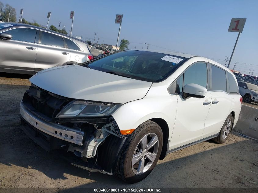 2018 Honda Odyssey Ex-L VIN: 5FNRL6H7XJB062947 Lot: 40618881