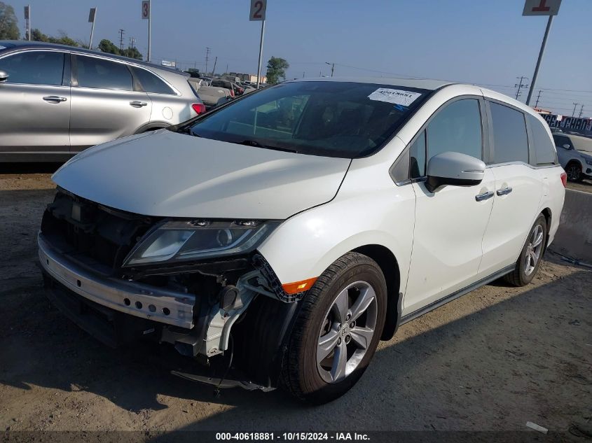 2018 Honda Odyssey Ex-L VIN: 5FNRL6H7XJB062947 Lot: 40618881