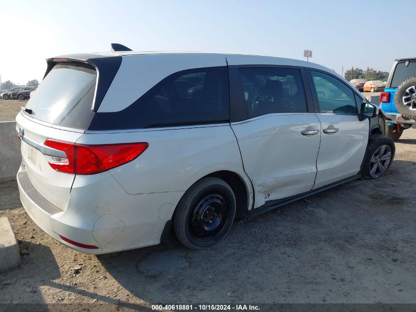 2018 Honda Odyssey Ex-L VIN: 5FNRL6H7XJB062947 Lot: 40618881