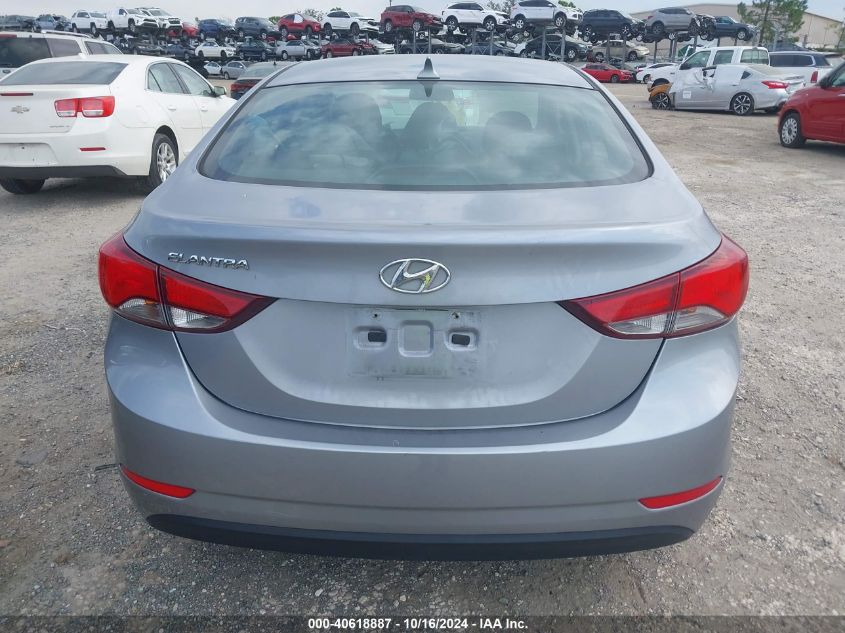 2015 Hyundai Elantra Se VIN: 5NPDH4AE3FH635107 Lot: 40618887