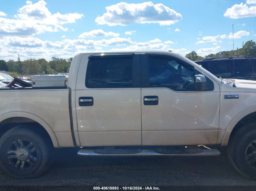 2008 Ford F-150 Lariat VIN: 1FTPW14V68FA59619 Lot: 40618893