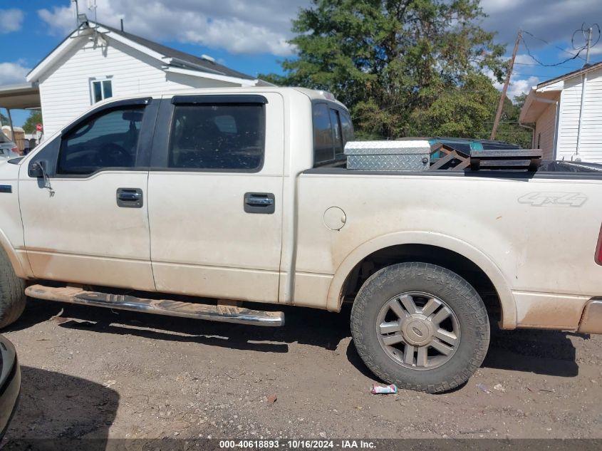 2008 Ford F-150 Lariat VIN: 1FTPW14V68FA59619 Lot: 40618893