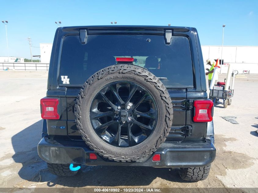 2021 Jeep Wrangler 4Xe Unlimited High Altitude 4X4 VIN: 1C4JJXP68MW863992 Lot: 40618902