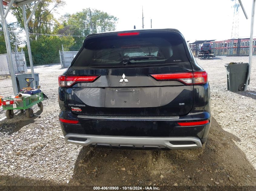 2022 Mitsubishi Outlander Black Edition /Se 2.5 /Se Launch Edition VIN: JA4J4UA86NZ065288 Lot: 40618908