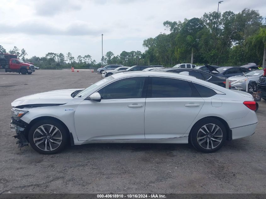 2021 Honda Accord Hybrid Ex VIN: 1HGCV3F45MA006050 Lot: 40618910