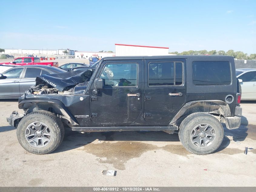 2014 Jeep Wrangler Unlimited Rubicon VIN: 1C4HJWFG3EL326145 Lot: 40618912