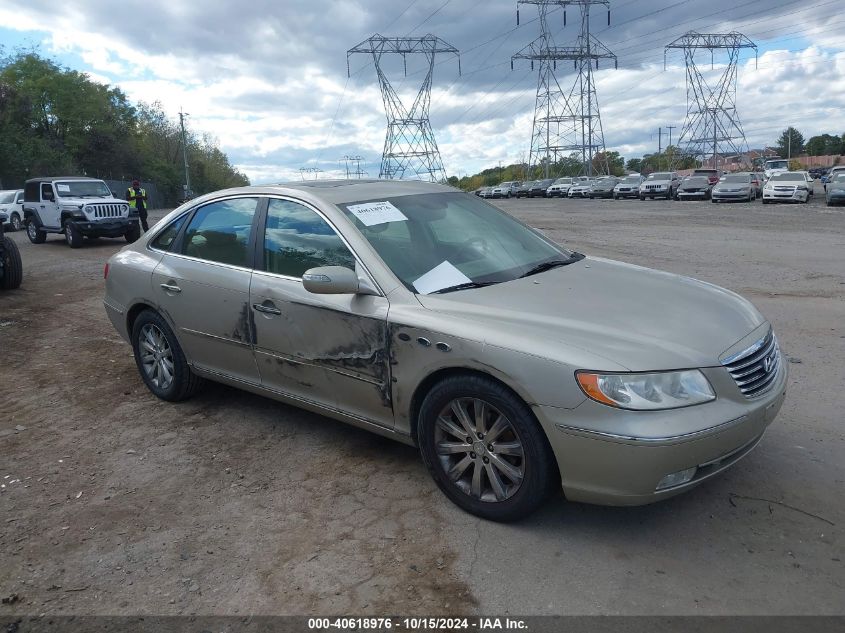 2009 Hyundai Azera Limited VIN: KMHFC46F29A370244 Lot: 40618976