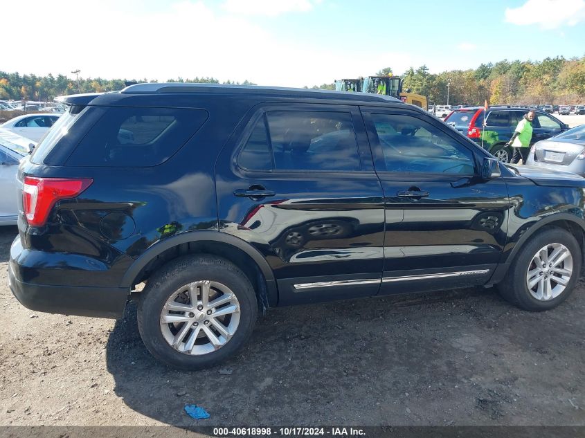 2017 Ford Explorer Xlt VIN: 1FM5K8D8XHGB15279 Lot: 40618998