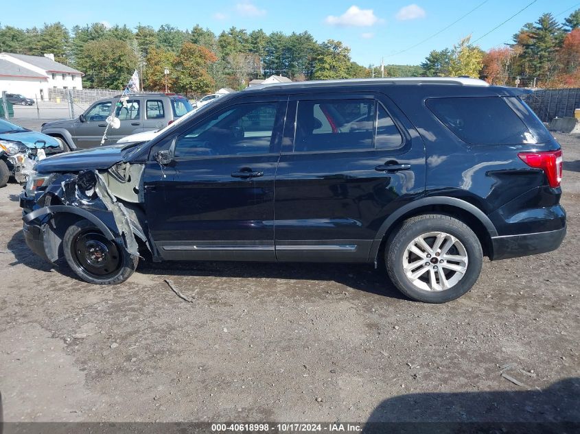 2017 Ford Explorer Xlt VIN: 1FM5K8D8XHGB15279 Lot: 40618998