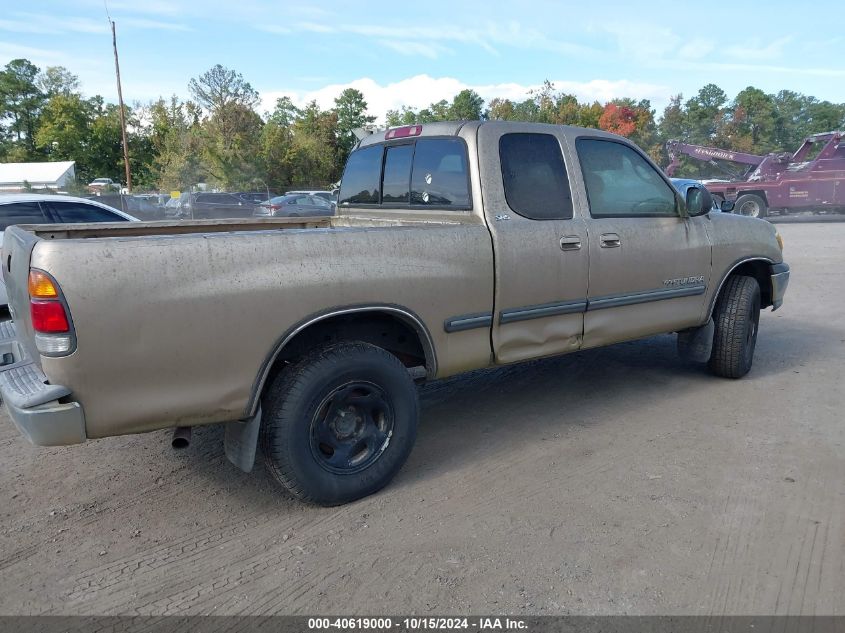 2002 Toyota Tundra Sr5 VIN: 5TBRN34142S225155 Lot: 40619000