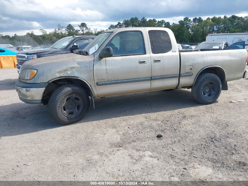 2002 Toyota Tundra Sr5 VIN: 5TBRN34142S225155 Lot: 40619000