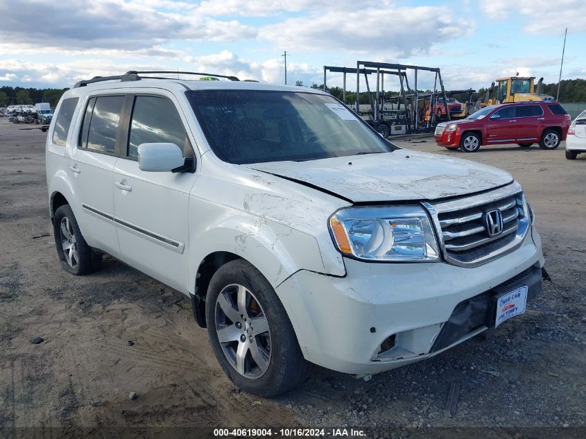 2012 Honda Pilot Touring VIN: 5FNYF4H97CB028833 Lot: 40619004