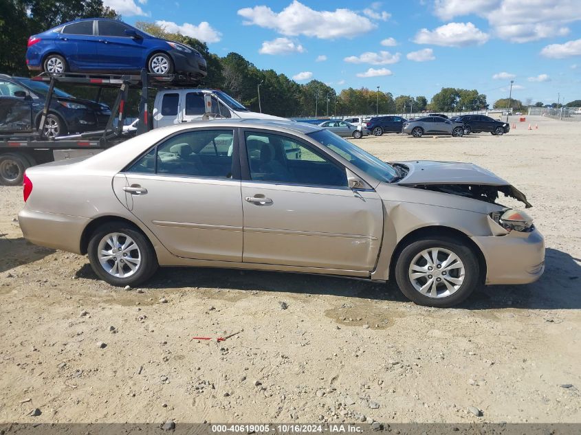 2004 Toyota Camry Le V6 VIN: 4T1BF30K74U575510 Lot: 40619005