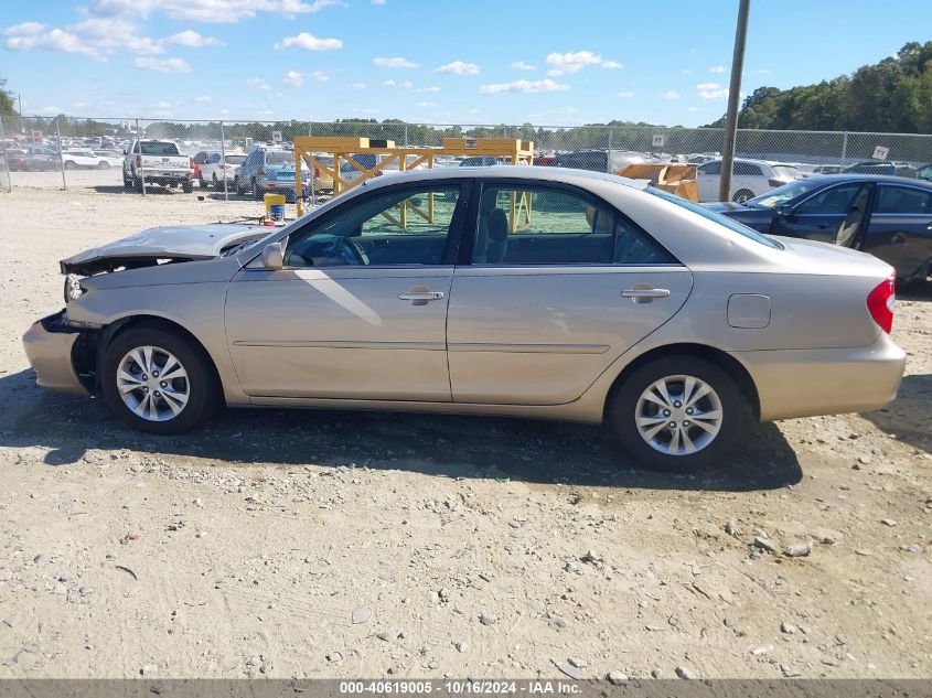 2004 Toyota Camry Le V6 VIN: 4T1BF30K74U575510 Lot: 40619005