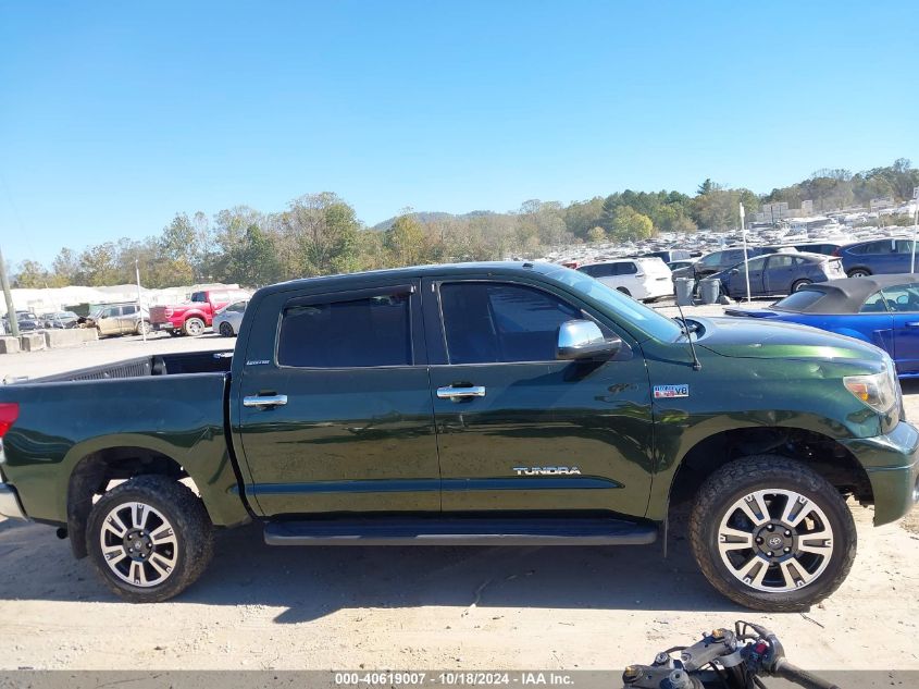 2011 Toyota Tundra Limited 5.7L V8 VIN: 5TFHY5F19BX195521 Lot: 40619007