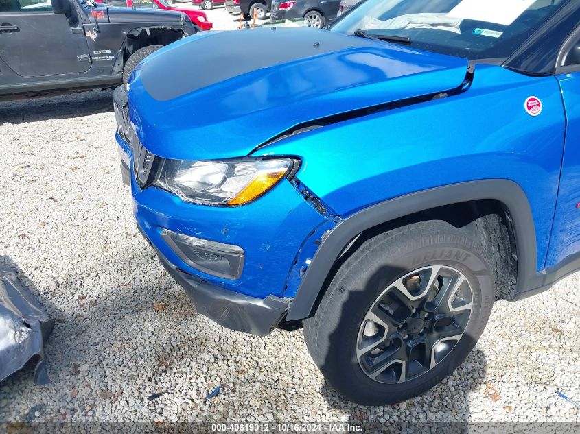 2021 Jeep Compass Trailhawk 4X4 VIN: 3C4NJDDB1MT521632 Lot: 40619012