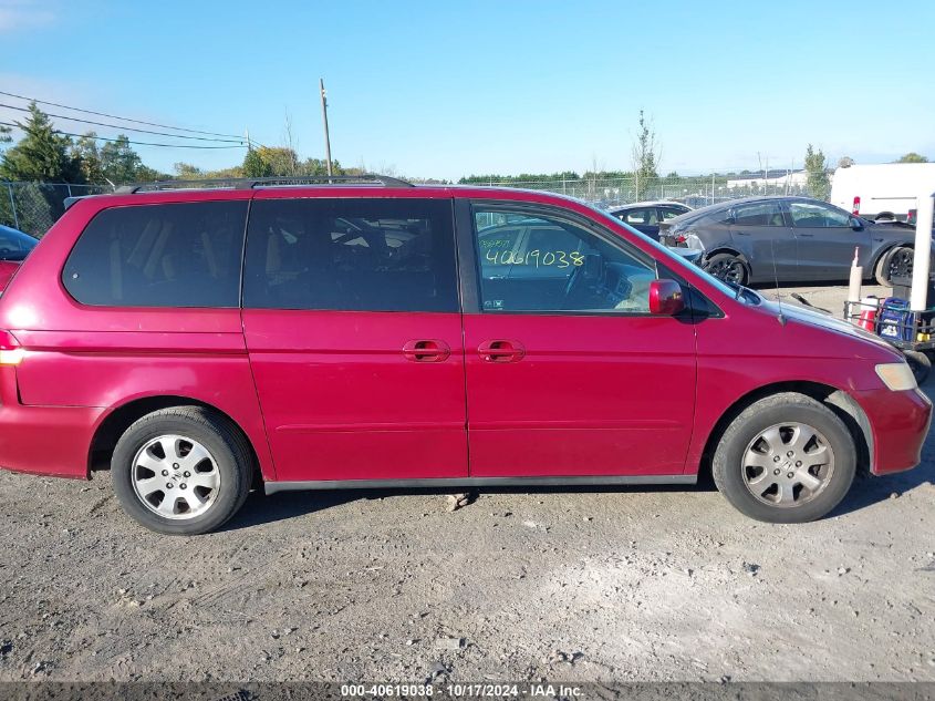 2004 Honda Odyssey Ex VIN: 5FNRL18654B040255 Lot: 40619038